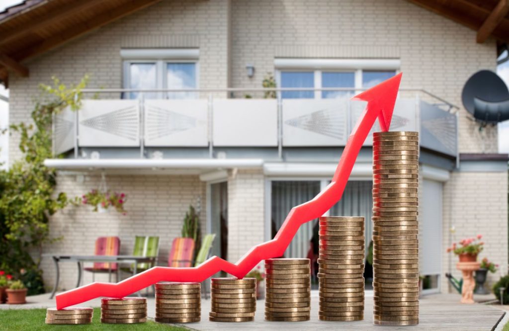 evolution du prix immobilier