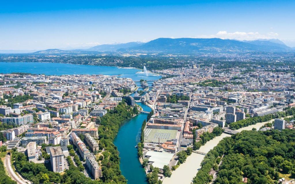vue quartier geneve
